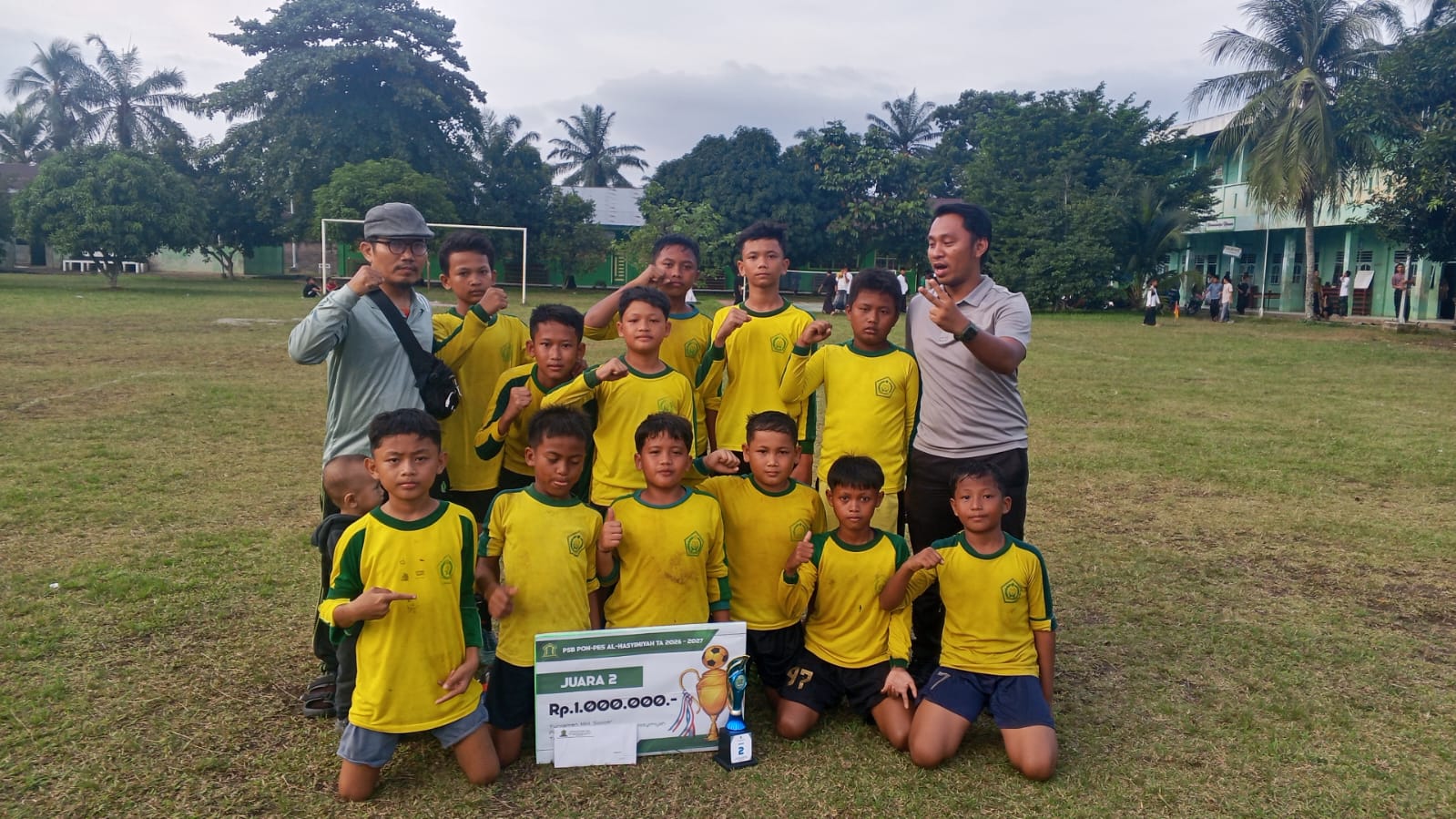 MIN 2 Tebing Tinggi Raih Juara 2 Mini Soccer Ponpes Al-Hasyimiyah